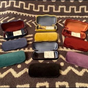 ONE Blue Gucci sunglass case